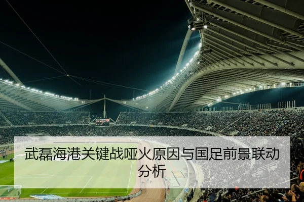 武磊海港关键战哑火原因与国足前景联动分析 | wpk wepoker